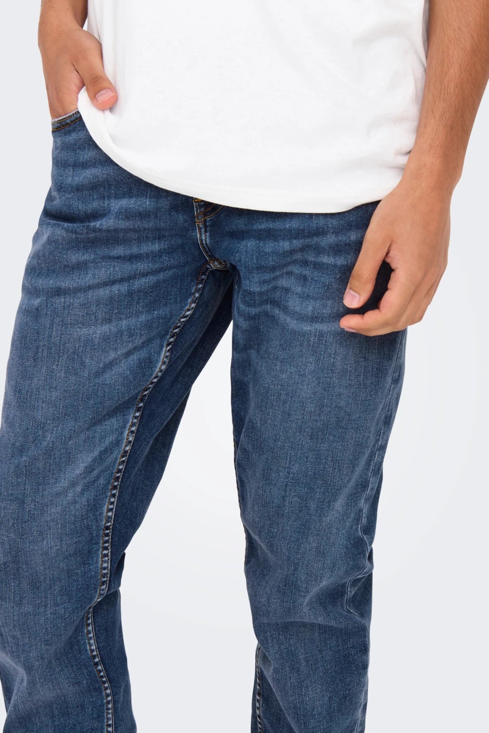 Only & Sons Jeans Slim Fit Uomo – Taglio Palloncino In Puro Cotone